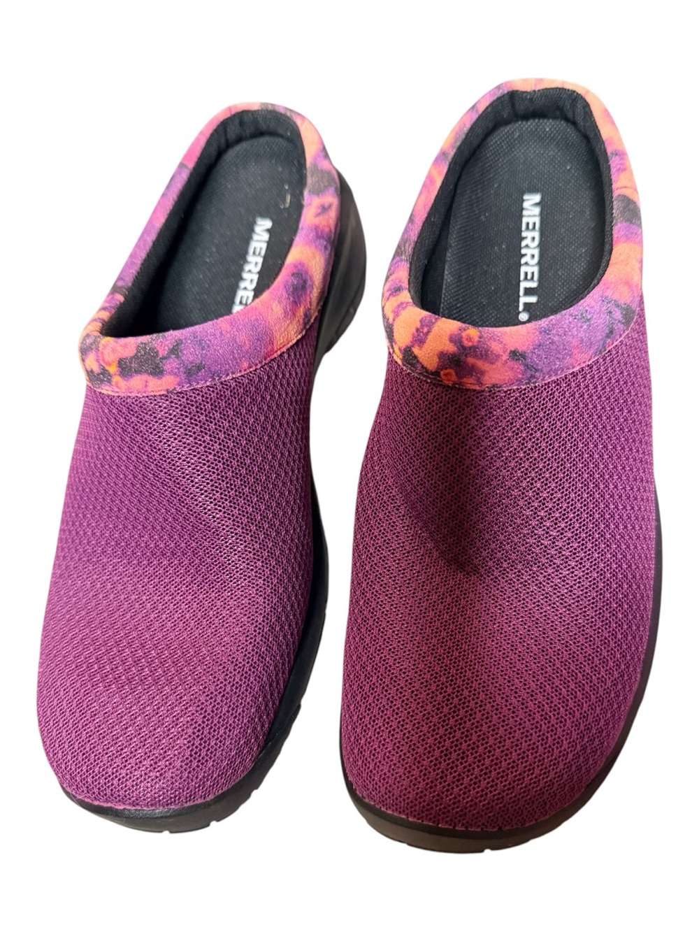 Merrell Women's Slip-On in Plum eclectic grandpa activewear fall supportive cozy